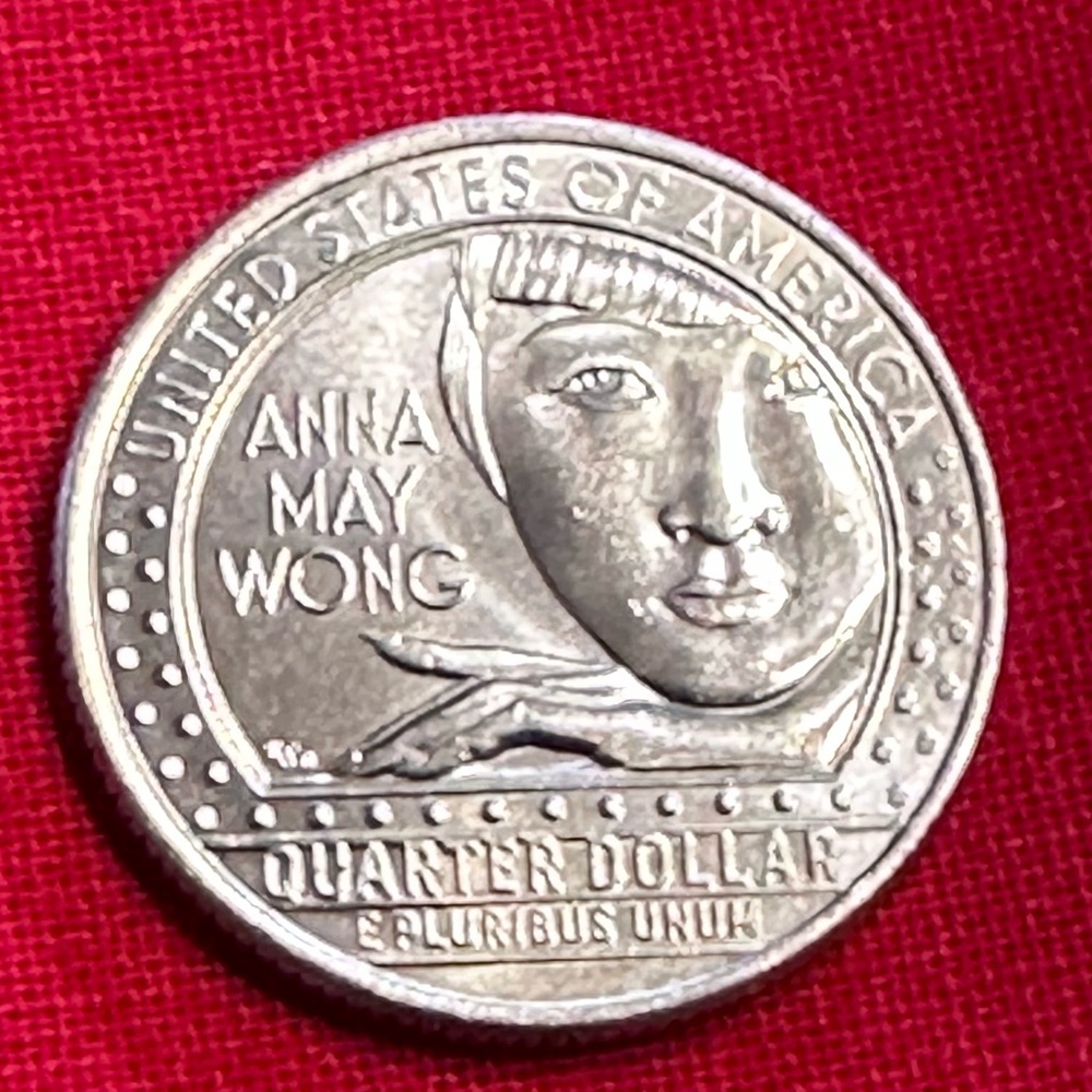 2022 Anna May Wong quarter